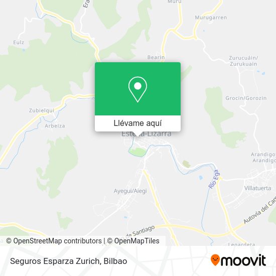 Mapa Seguros Esparza Zurich