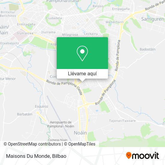 Mapa Maisons Du Monde