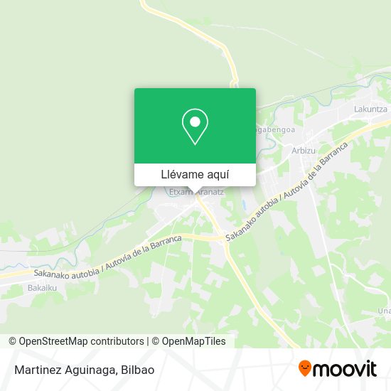 Mapa Martinez Aguinaga