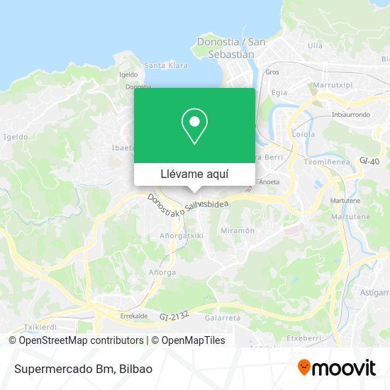 Mapa Supermercado Bm