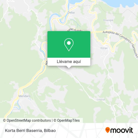 Mapa Korta Berri Baserria