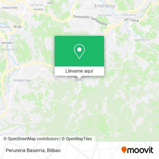 Mapa Perurena Baserria
