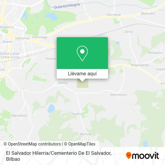Mapa El Salvador Hilerria / Cementerio De El Salvador