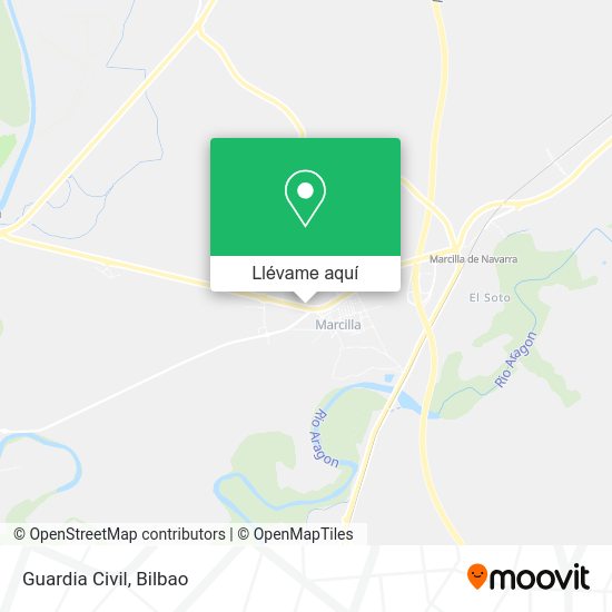 Mapa Guardia Civil