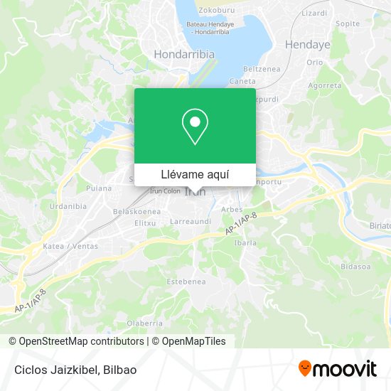 Mapa Ciclos Jaizkibel