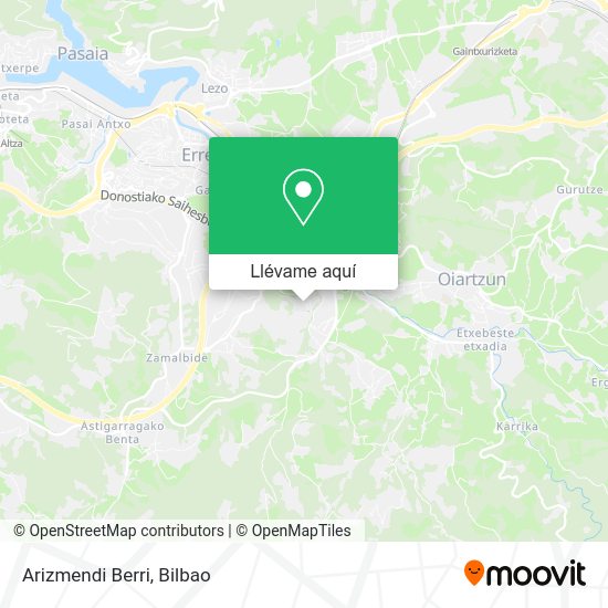 Mapa Arizmendi Berri