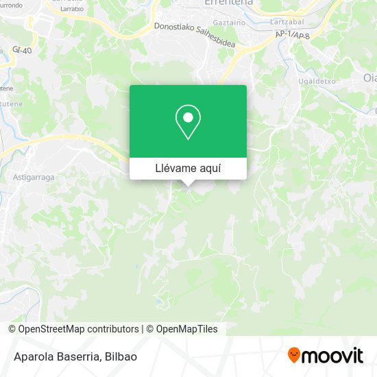 Mapa Aparola Baserria