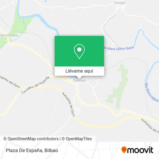Mapa Plaza De España