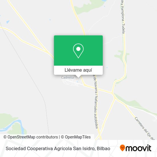 Mapa Sociedad Cooperativa Agrícola San Isidro