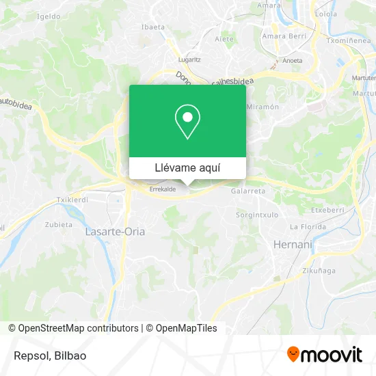 Mapa Repsol