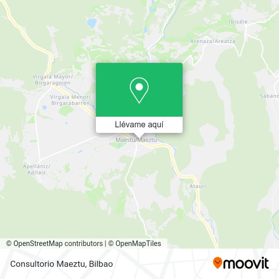 Mapa Consultorio Maeztu