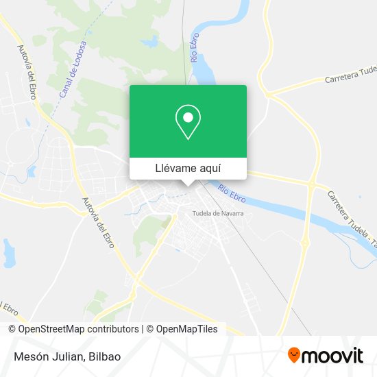 Mapa Mesón Julian