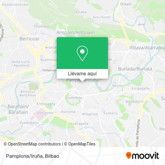 Mapa Pamplona/Iruña