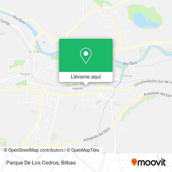 Mapa Parque De Los Cedros
