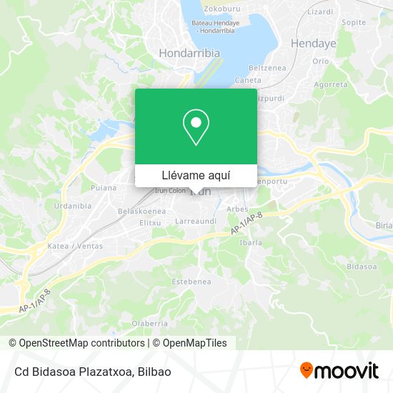 Mapa Cd Bidasoa Plazatxoa