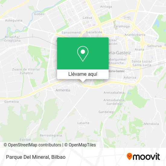 Mapa Parque Del Mineral