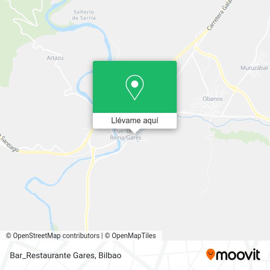 Mapa Bar_Restaurante Gares