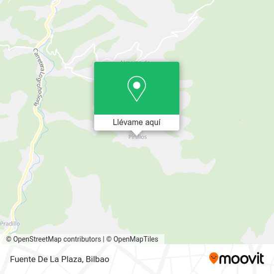Mapa Fuente De La Plaza