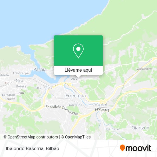 Mapa Ibaiondo Baserria