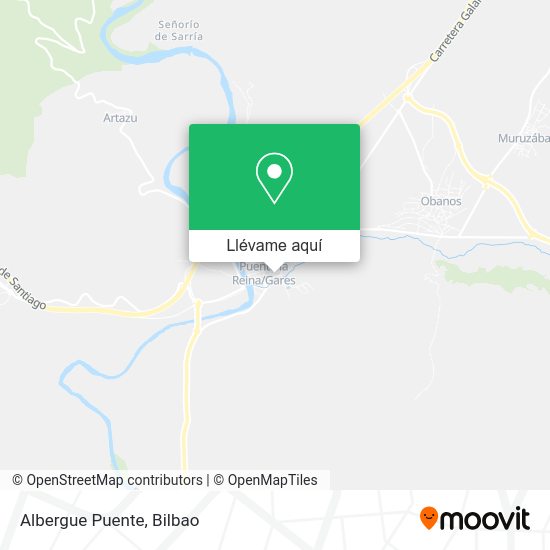 Mapa Albergue Puente