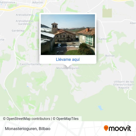 Mapa Monasterioguren