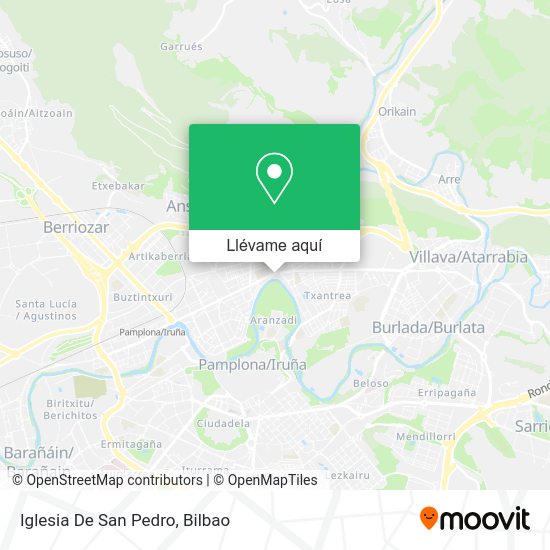 Mapa Iglesia De San Pedro