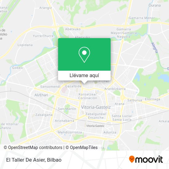 Mapa El Taller De Asier