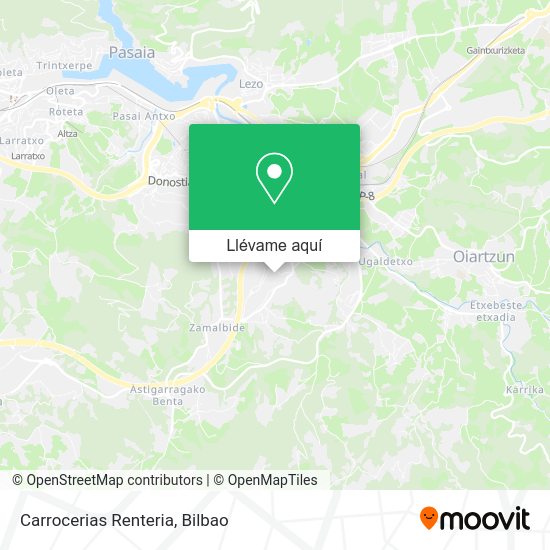 Mapa Carrocerias Renteria