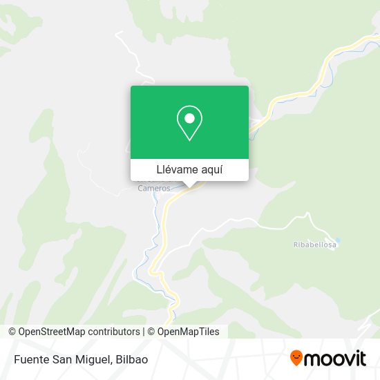 Mapa Fuente San Miguel