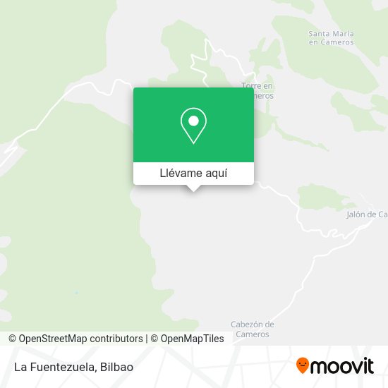 Mapa La Fuentezuela