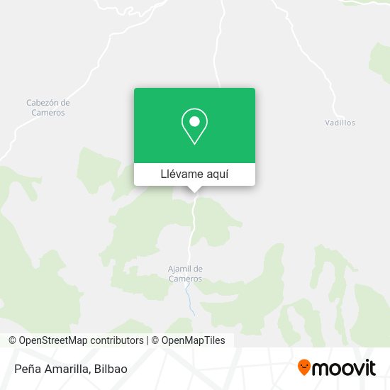 Mapa Peña Amarilla