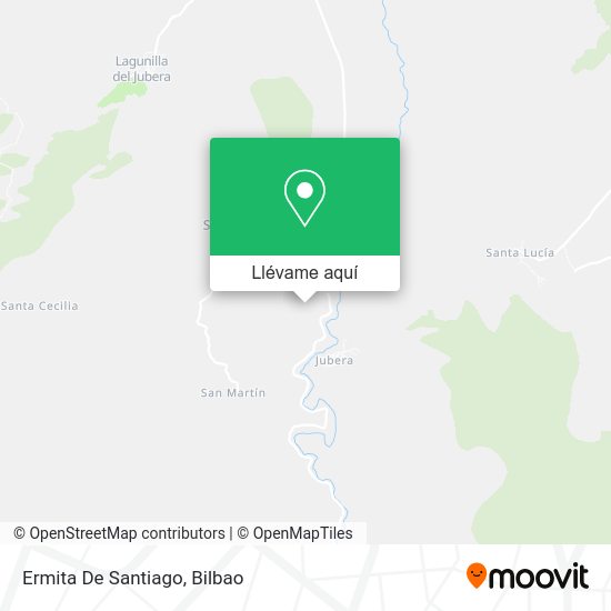 Mapa Ermita De Santiago