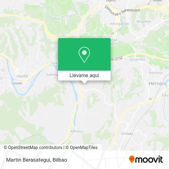 Mapa Martín Berasategui