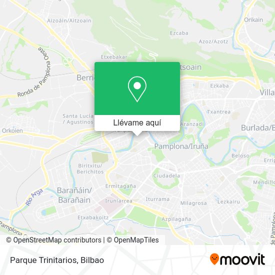 Mapa Parque Trinitarios