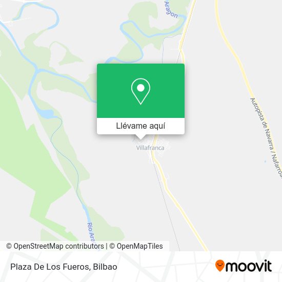 Mapa Plaza De Los Fueros