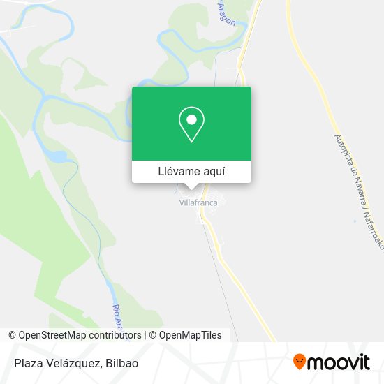 Mapa Plaza Velázquez