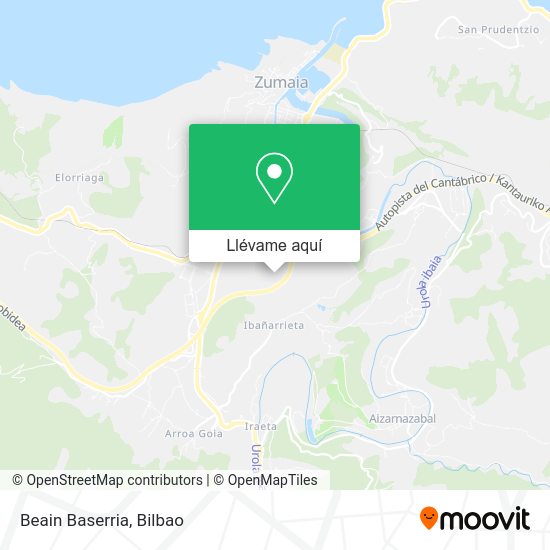 Mapa Beain Baserria