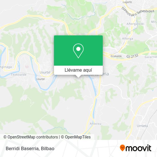 Mapa Berridi Baserria