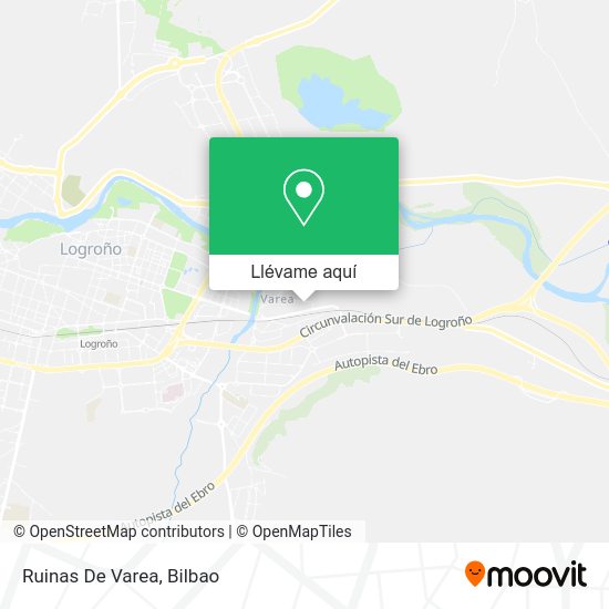Mapa Ruinas De Varea