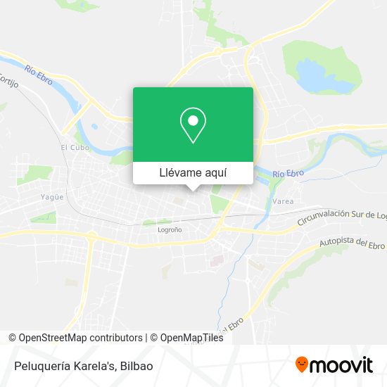 Mapa Peluquería Karela's