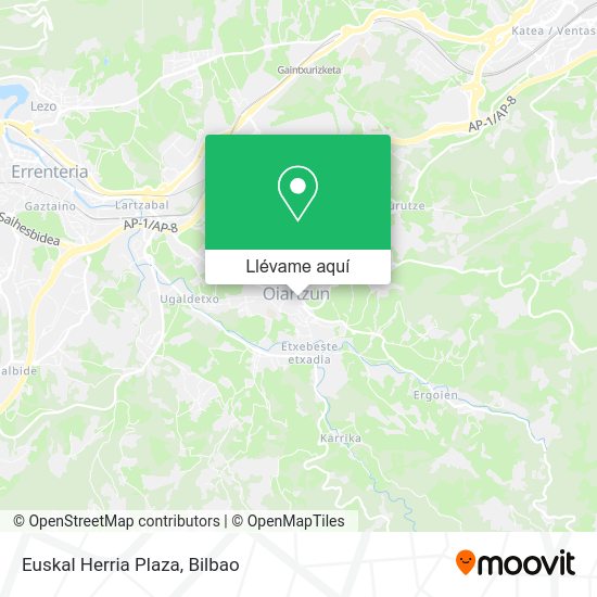 Mapa Euskal Herria Plaza