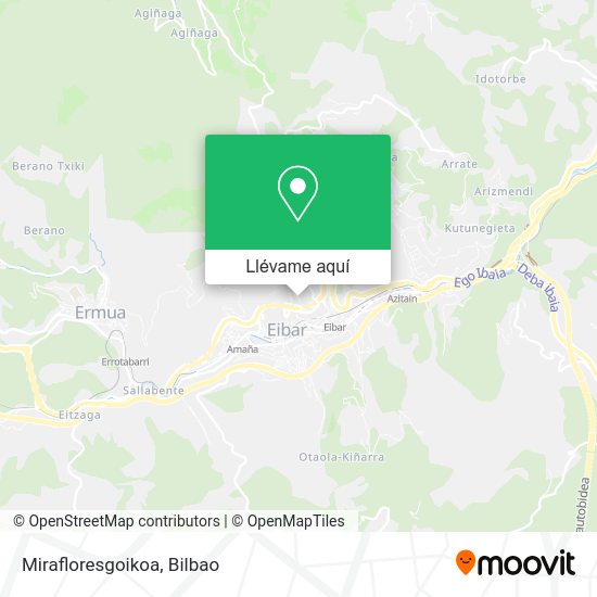 Mapa Mirafloresgoikoa