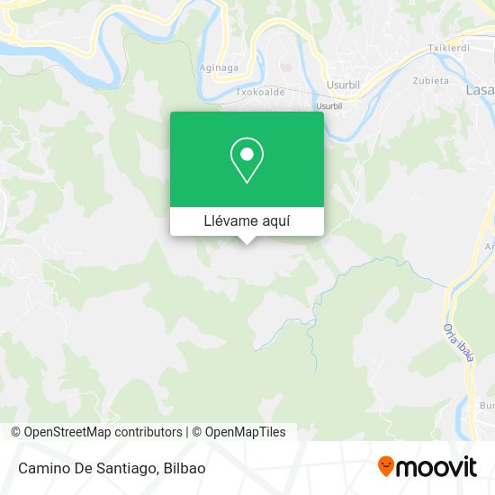 Mapa Camino De Santiago