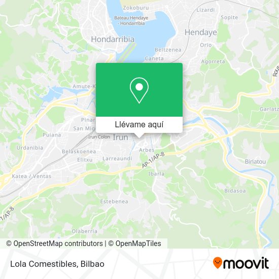 Mapa Lola Comestibles
