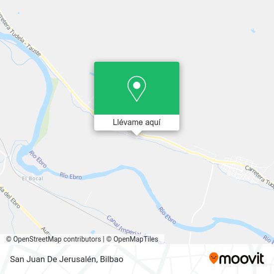 Mapa San Juan De Jerusalén