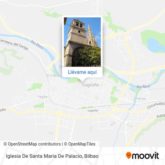 Mapa Iglesia De Santa María De Palacio
