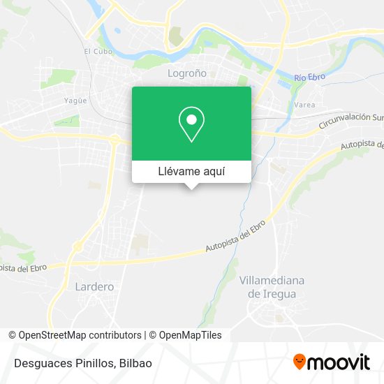 Mapa Desguaces Pinillos