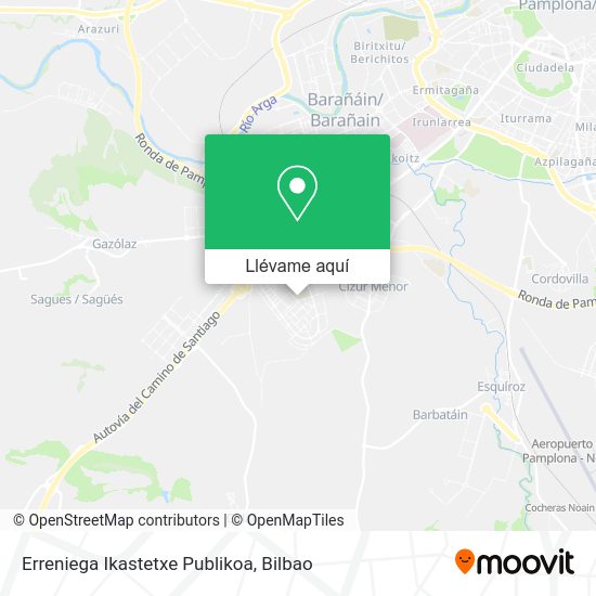 Mapa Erreniega Ikastetxe Publikoa