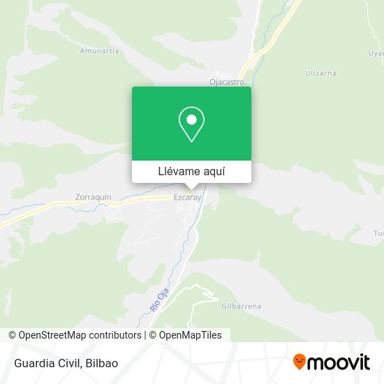 Mapa Guardia Civil