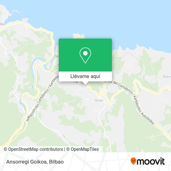 Mapa Ansorregi Goikoa